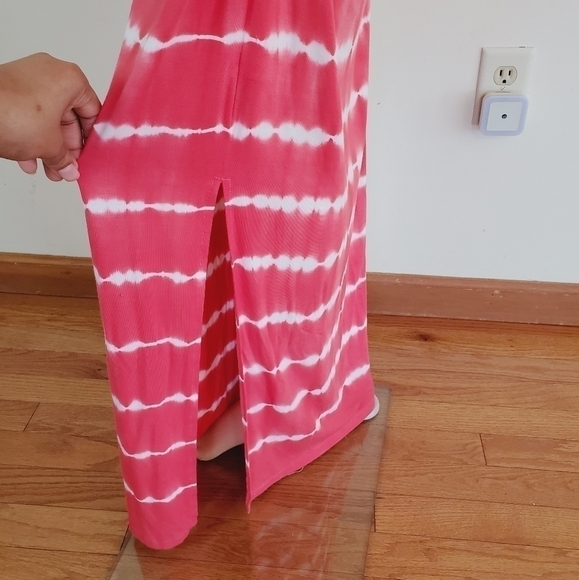 Isabel Maternity tie dye maxi dress - Picture 9 of 11